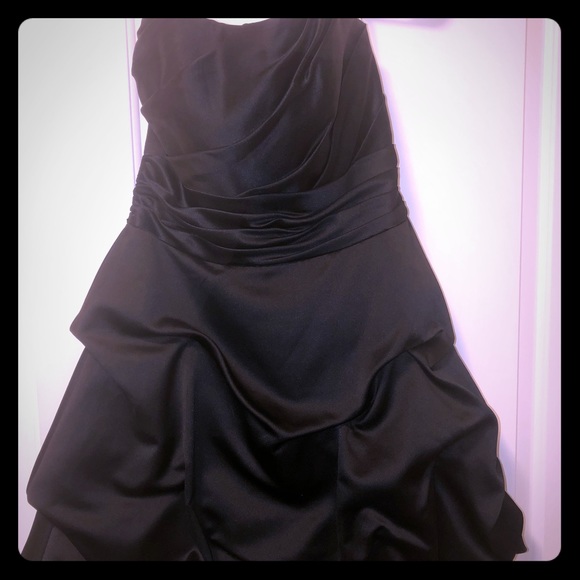 David’s Bridal Strapless Dress Size 8 - Picture 1 of 4